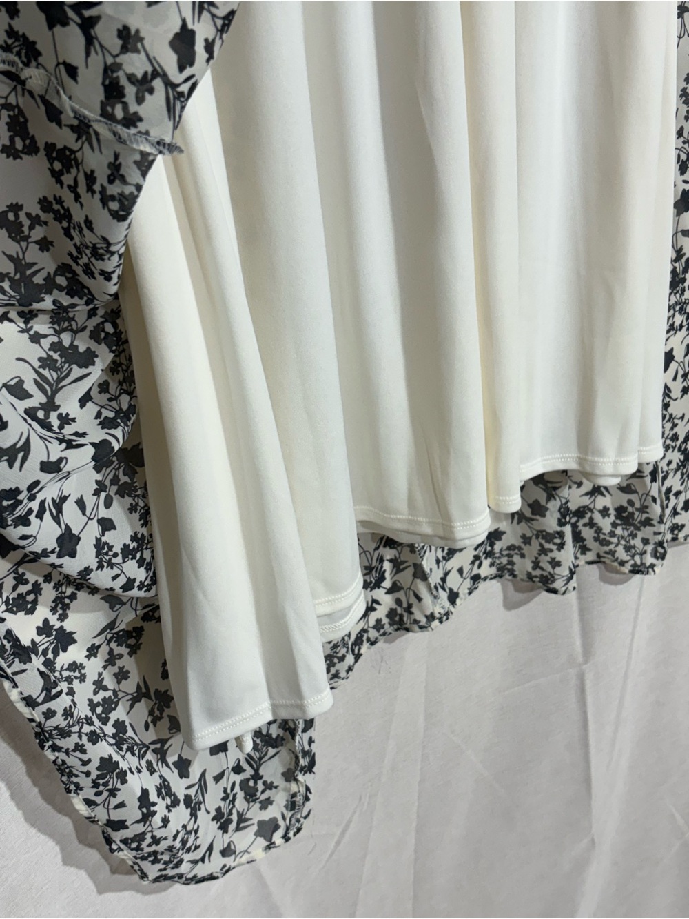 Lane Bryant Floral Halter Handkerchief Dress 18 - Picture 11 of 14